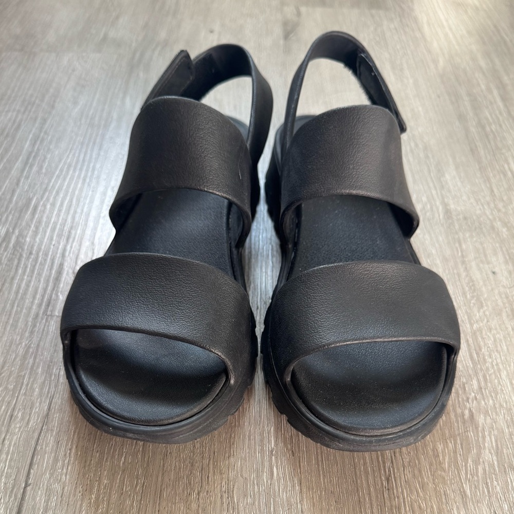 Women's Sketchers Black Sandals